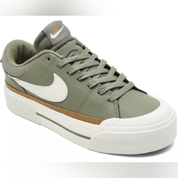Nike Shoes - Nike Wmns Court Legacy Lift 'Light Army’ Sneakers Size 8 MSRP $95